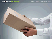 Tablet Screenshot of packagerunner.com